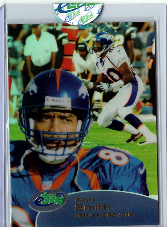 2001 eTopps Football — Rod Smith Denver Broncos — Base — Copy 2