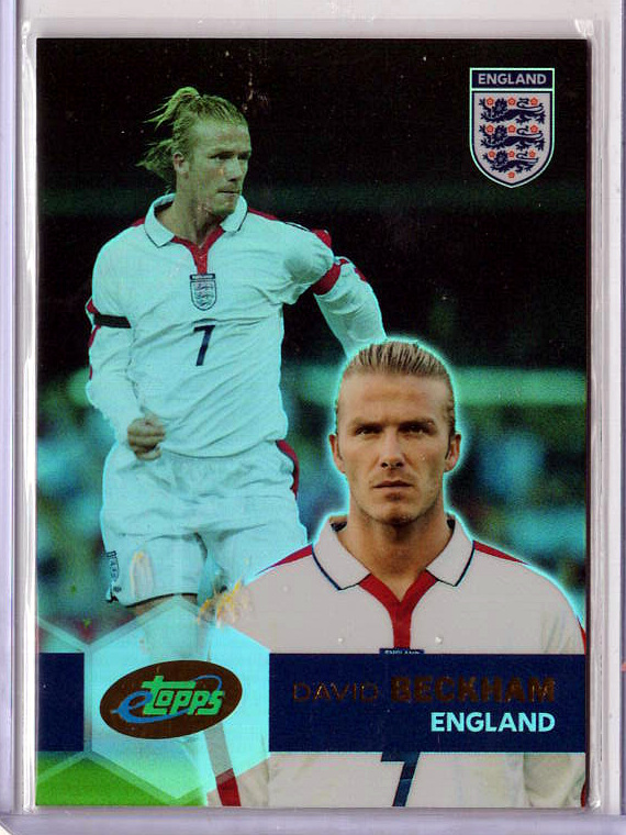 2004 eTopps England — David Beckham England — Base — Copy 1