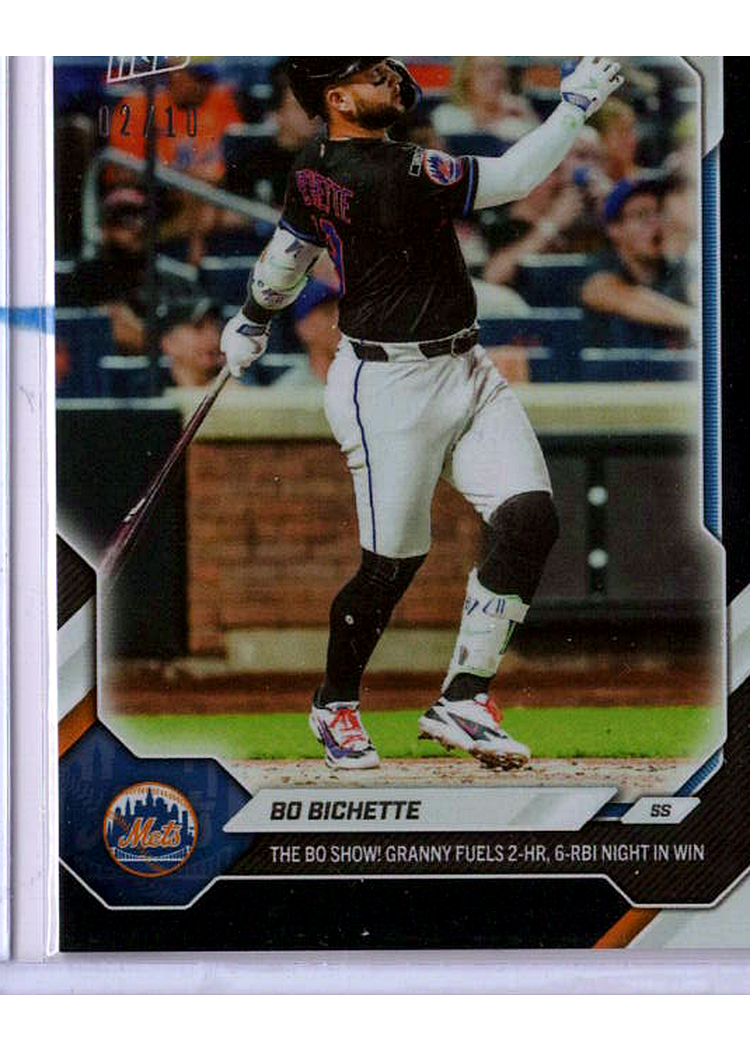 2026 MLB Topps NOW — Bo Bichette New York Mets — BLACK -- 02/10 / PROVISIONAL_PROTECTIVE / NOT_SOLD_COMP — 02/10