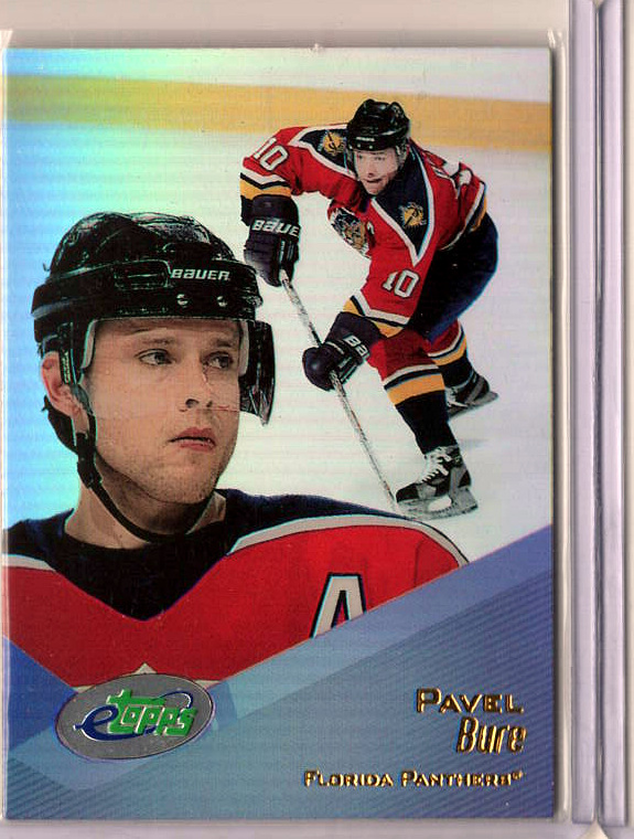 2001 2001-02 eTopps Hockey — Pavel Bure Florida Panthers — Base — Copy 7