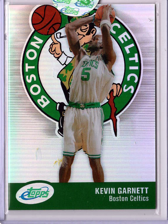 2007 2007-08 eTopps Basketball — Kevin Garnett Boston Celtics — Base — Copy 1