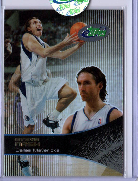 2005 2005-06 eTopps Basketball — Dirk Nowitzki Dallas Mavericks — Base — Copy 1
