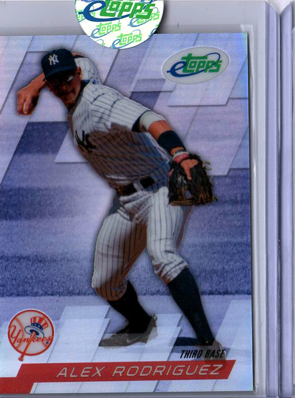 2005 2005 eTopps Promo Baseball — Alex Rodriguez New York Yankees — Promo — Inventory Qty 3