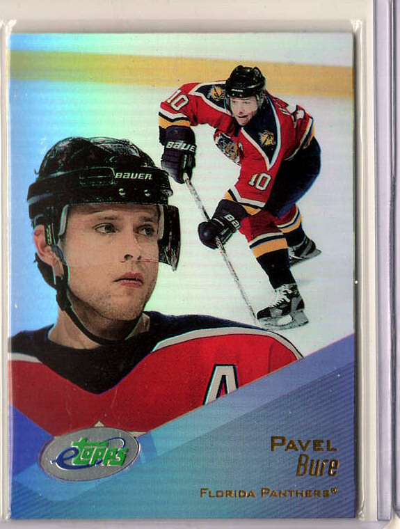 2001 2001-02 eTopps Hockey — Pavel Bure Florida Panthers — Base — Copy 5
