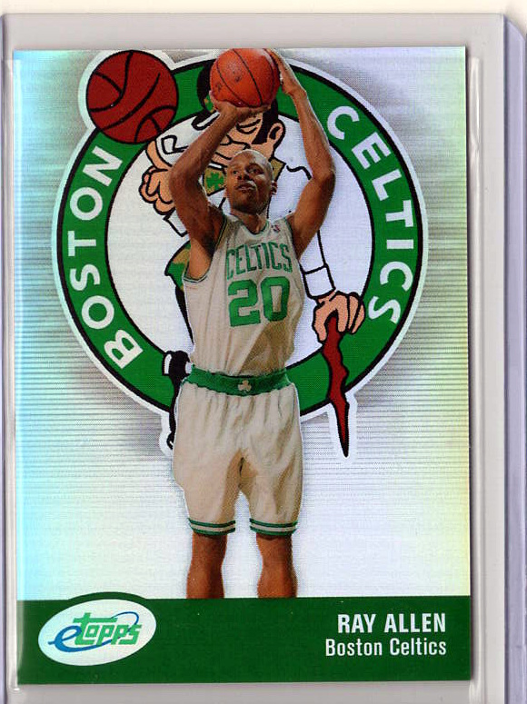 2007 2007-08 eTopps Basketball — Ray Allen Boston Celtics — Base — Copy 1