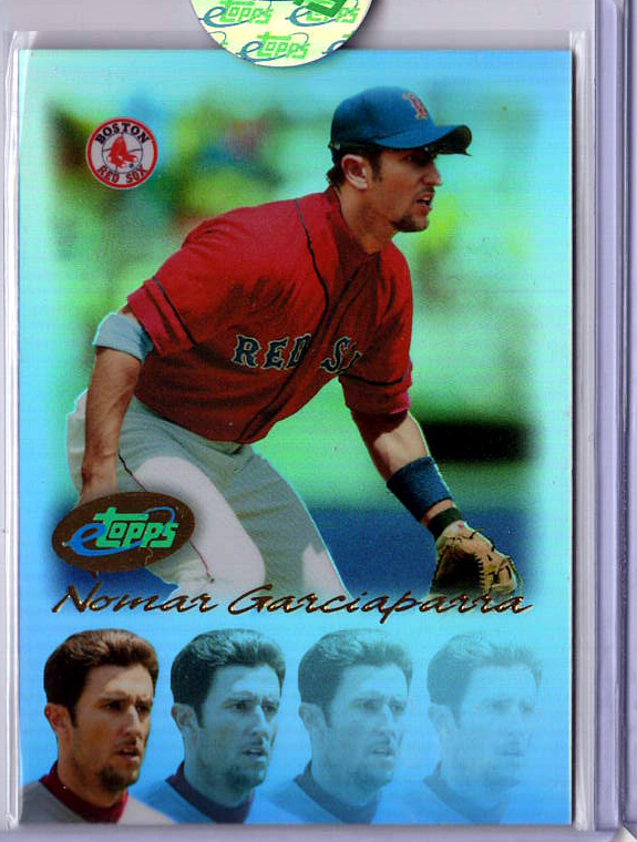 2004 2004 eTopps Baseball — Nomar Garciaparra Boston Red Sox — Base — Inventory Qty 3