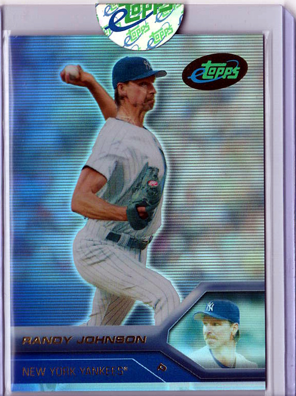 2005 2005 eTopps Baseball — Randy Johnson New York Yankees — Base — Inventory Qty 2