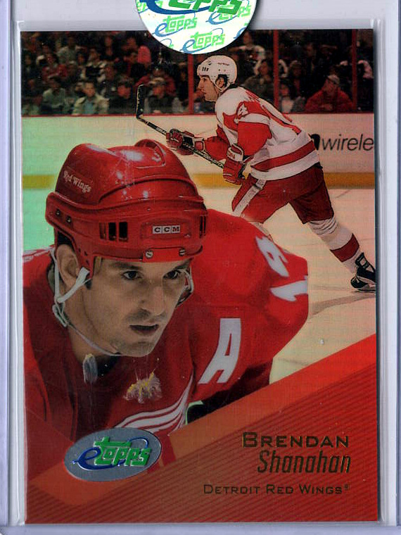 2001 2001-02 eTopps Hockey — Brendan Shanahan Detroit Red Wings — Base — Copy 3