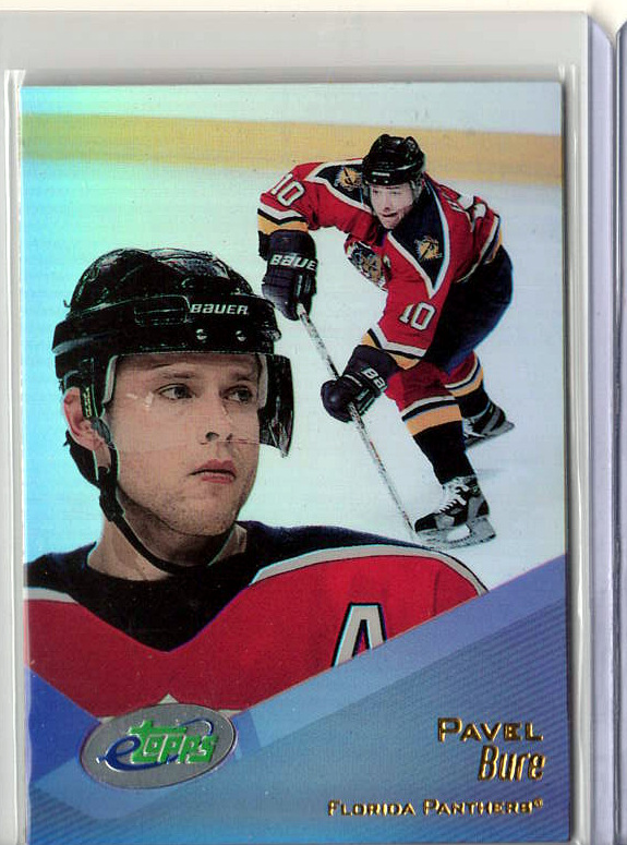 2001 2001-02 eTopps Hockey — Pavel Bure Florida Panthers — Base — Copy 6