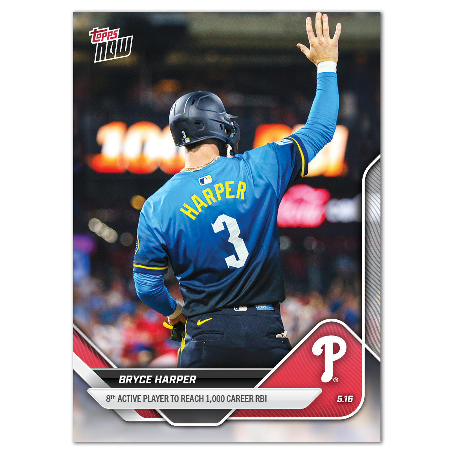 Bryce Harper SP official card image