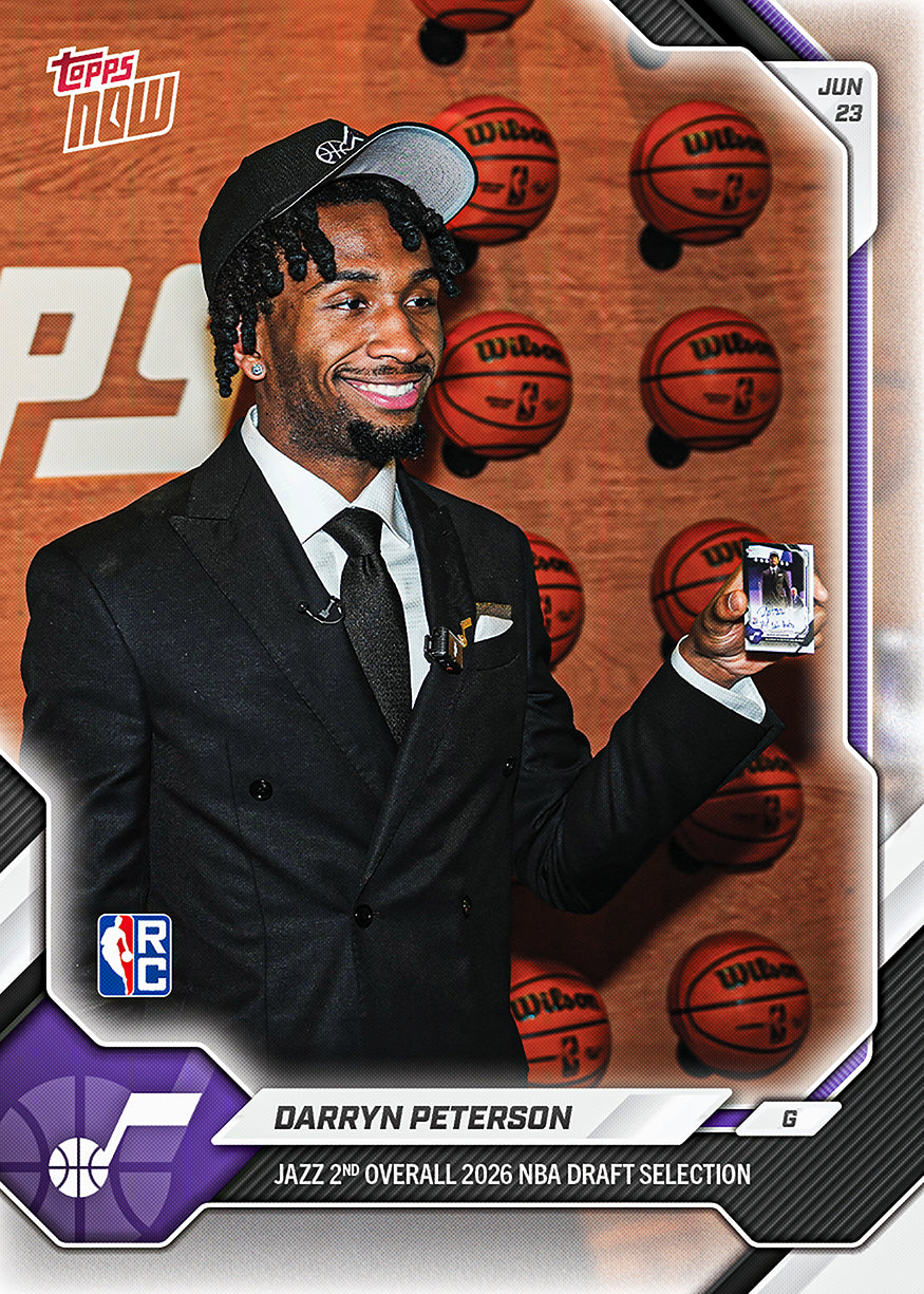Darryn Peterson SP official card image