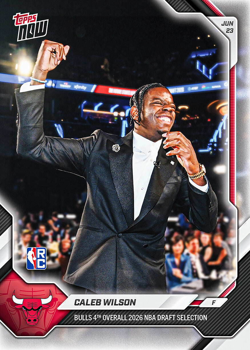 Caleb Wilson SP official card image