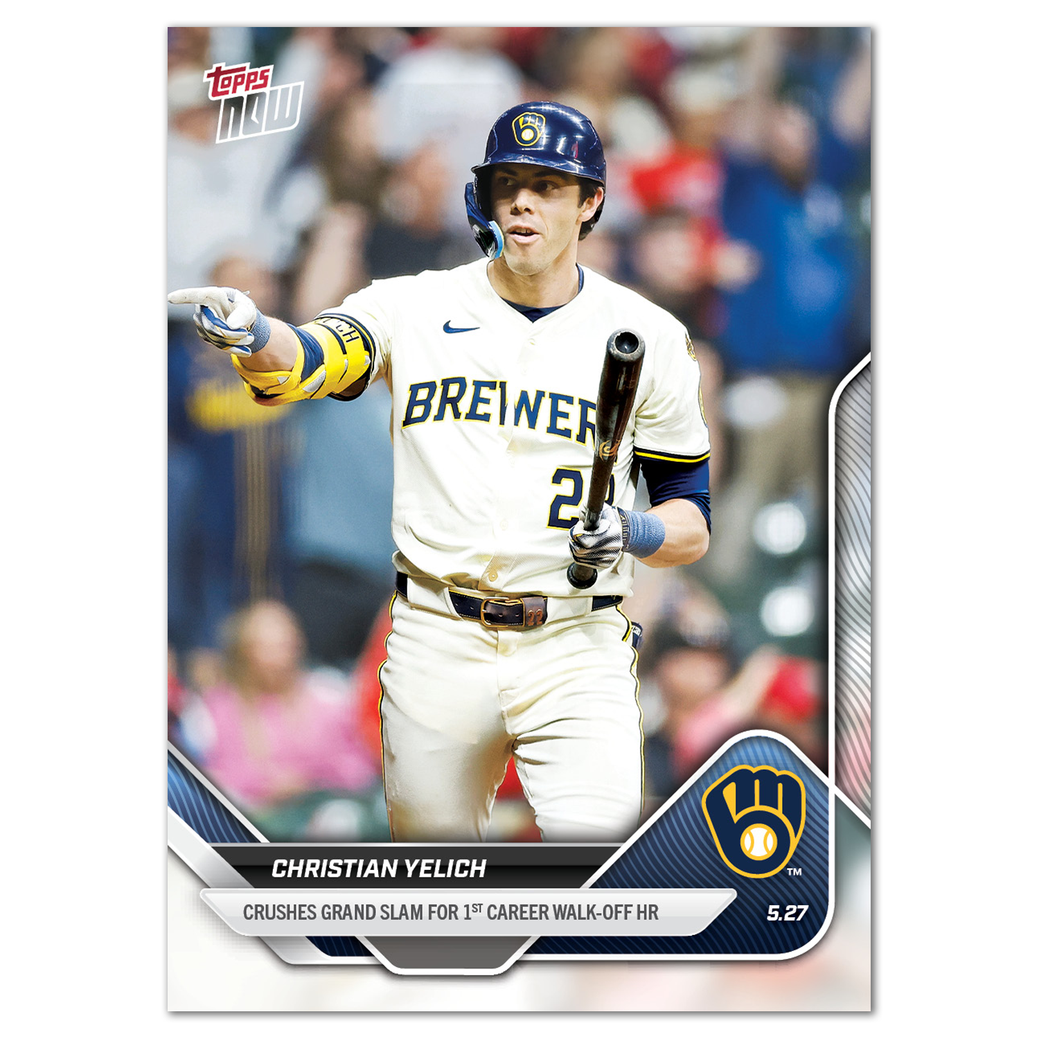Christian Yelich SP official card image