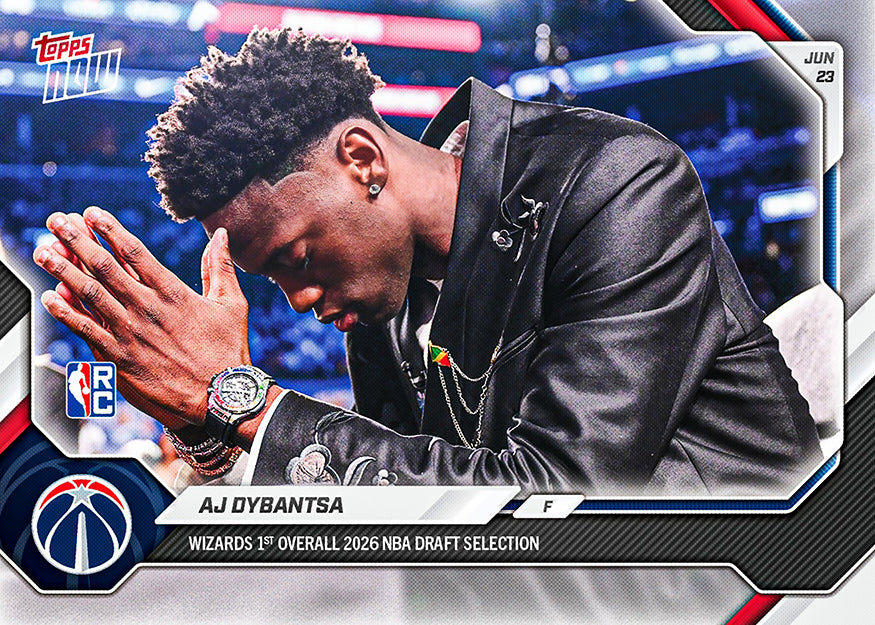 AJ Dybantsa SP official card image