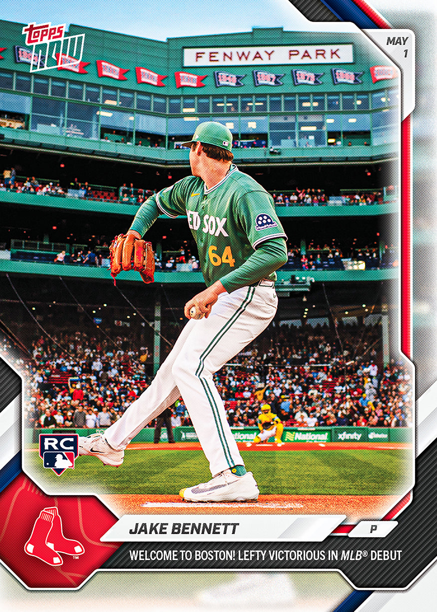 Jake Bennett SP official card image