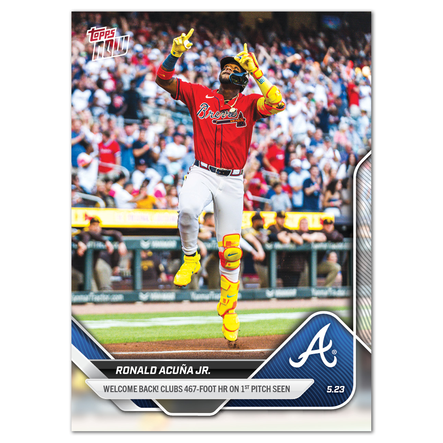 Ronald Acuna Jr. SP official card image
