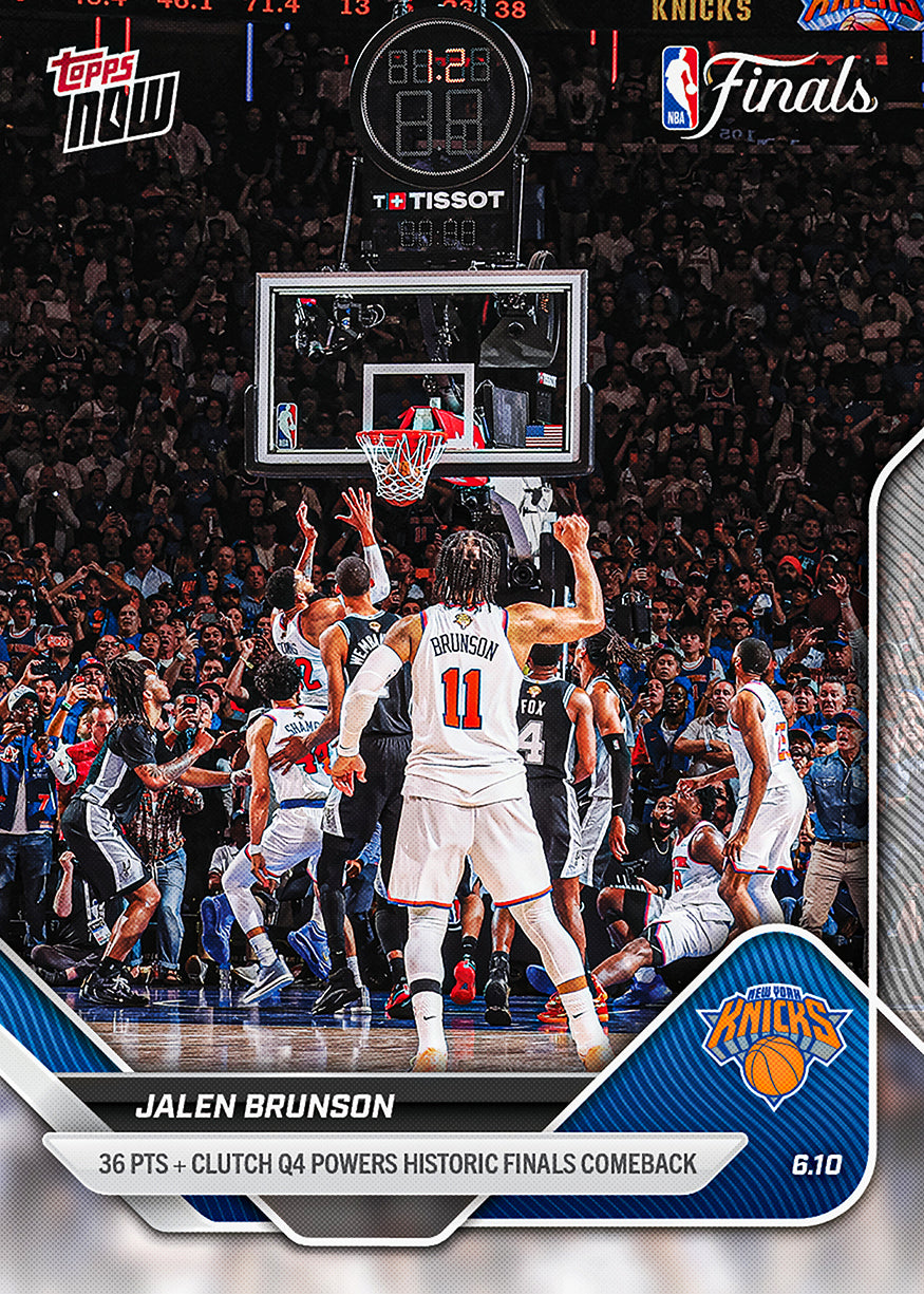 Jalen Brunson SP official card image