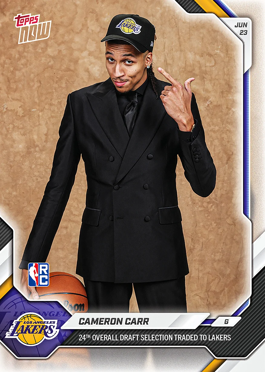 2025-26 NBA Topps NOW #CCA2 Cameron Carr