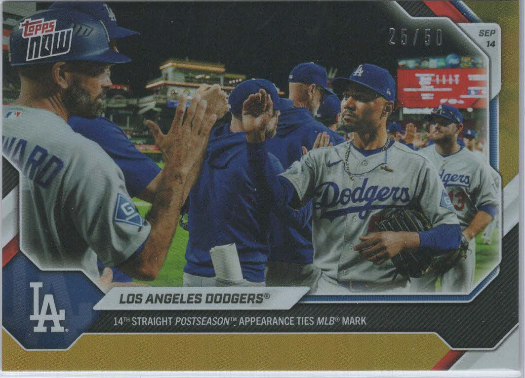 Los Angeles Dodgers Gold 25/50