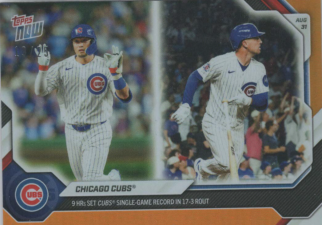 Chicago Cubs Orange 22/25
