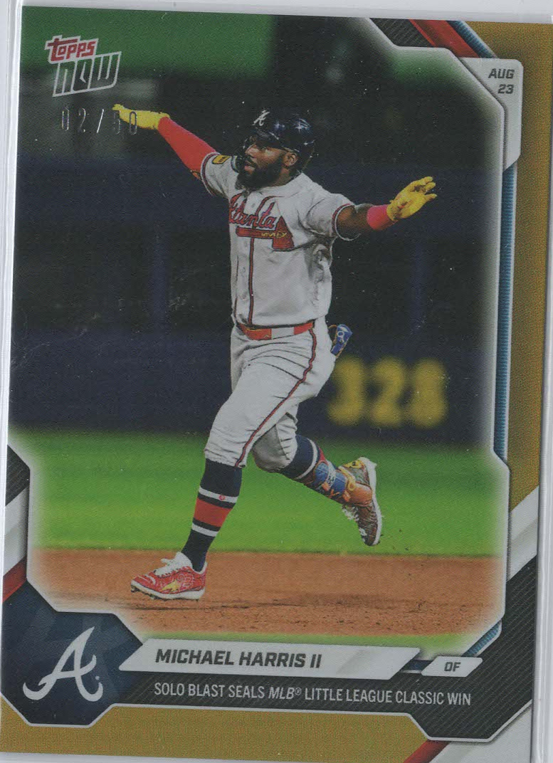 Michael Harris II Gold 02/50
