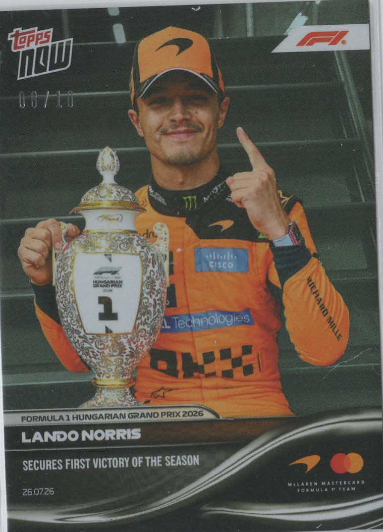 Lando Norris Black 08/10