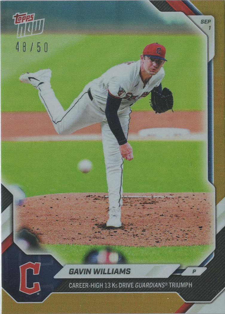 Gavin Williams Gold 48/50