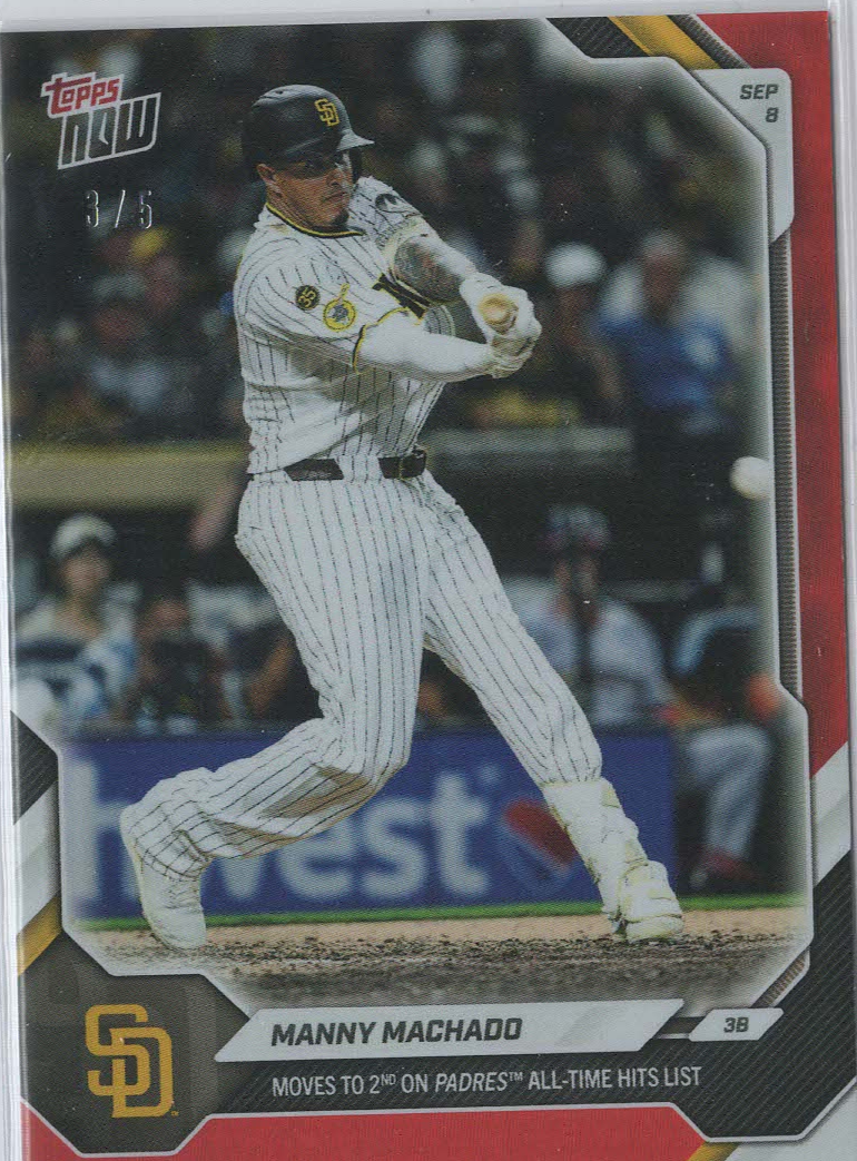 Manny Machado Red 3/5