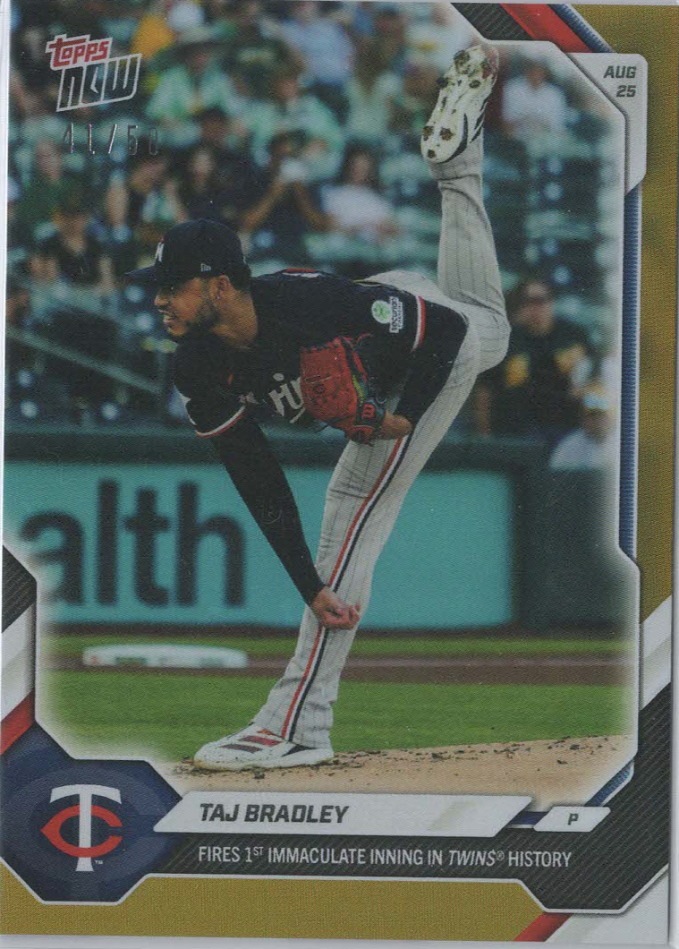 Taj Bradley Gold 41/50
