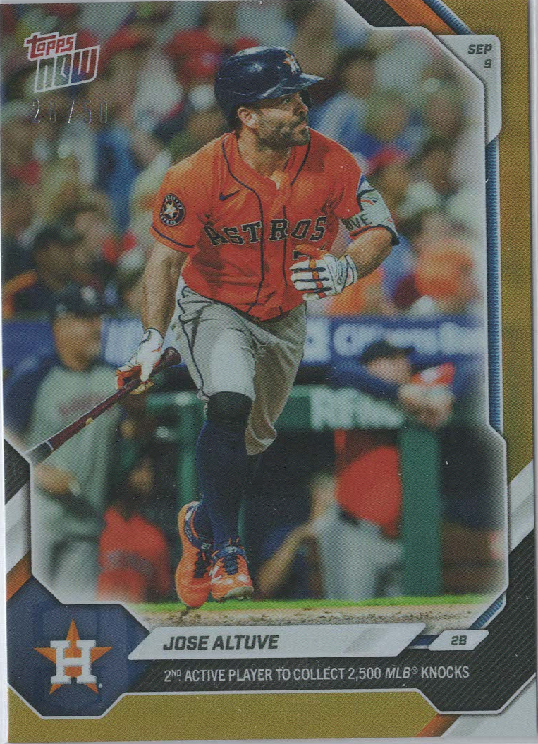 Jose Altuve Gold 28/50