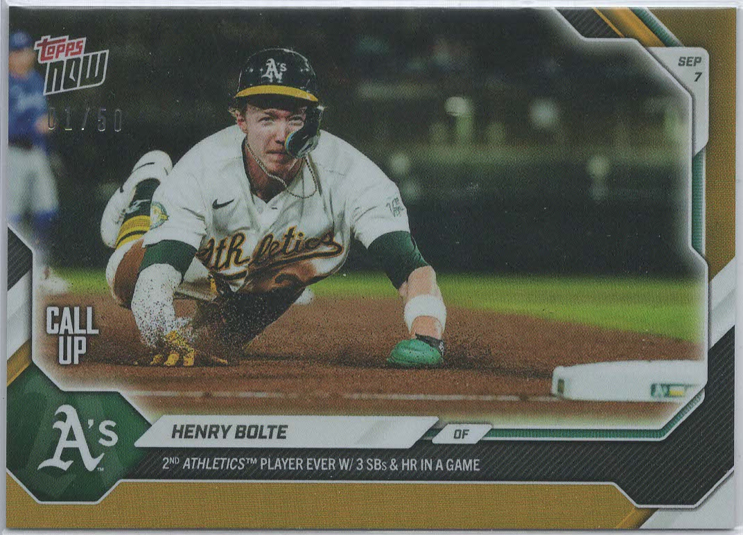 Henry Bolte Gold 01/50