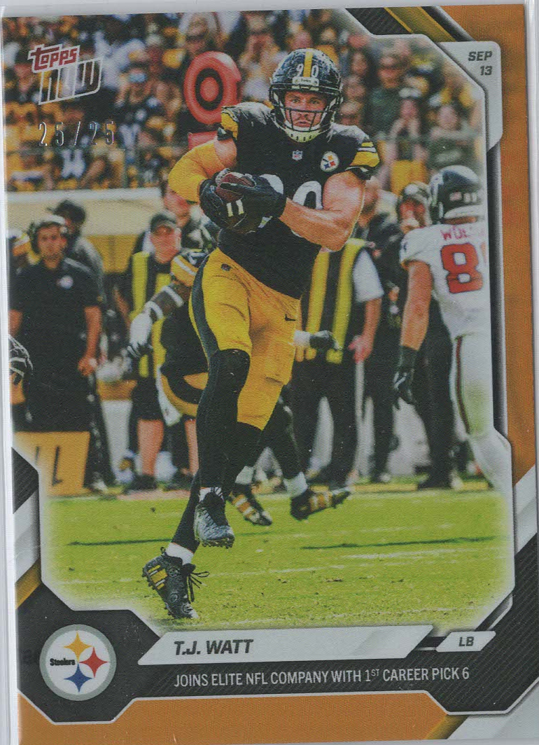 T.J. Watt Orange 25/25