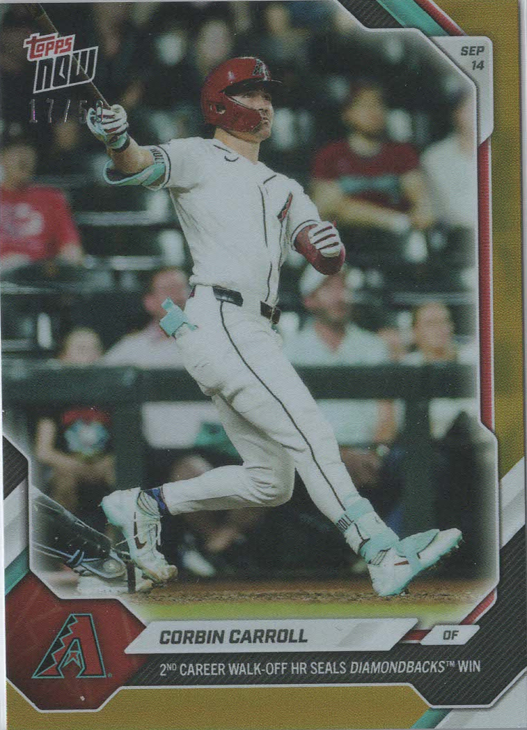Corbin Carroll Gold 17/50