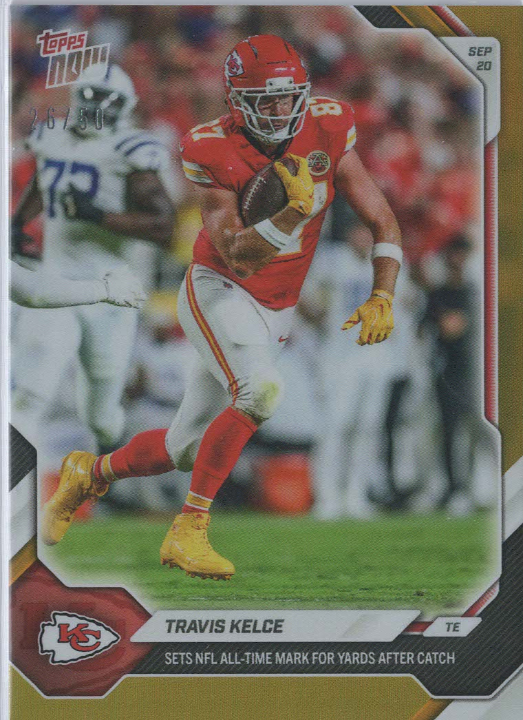 Travis Kelce Gold 28/50