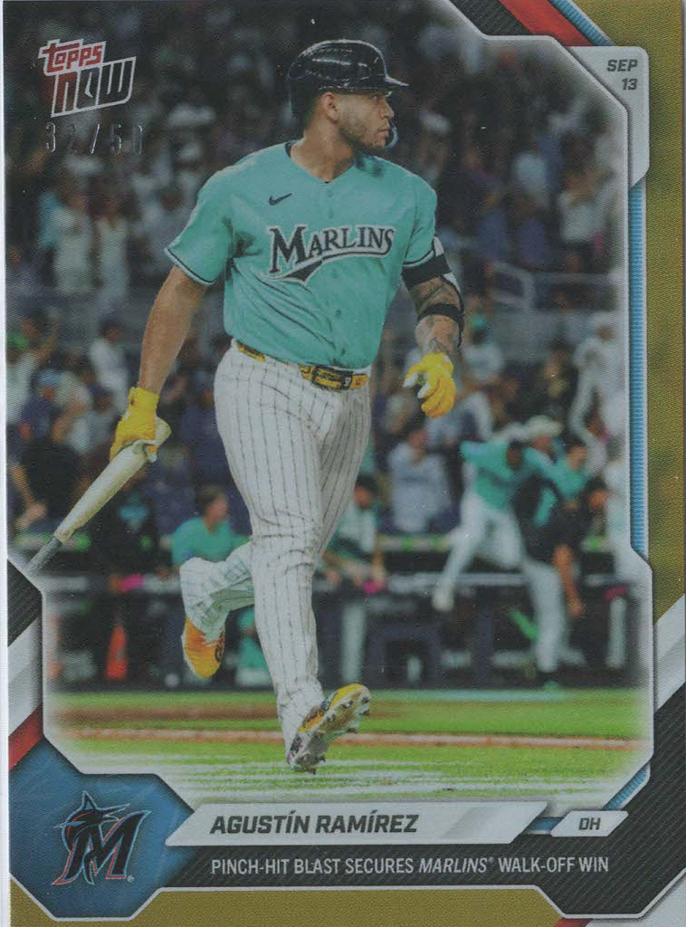 Agustín Ramírez Gold 32/50
