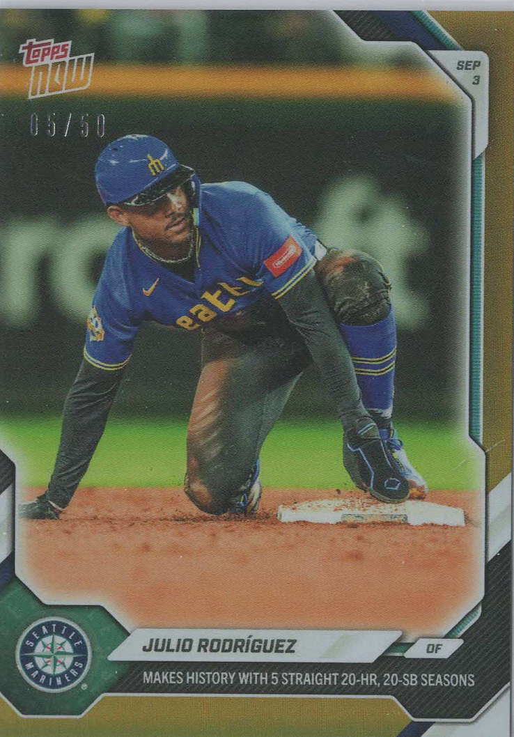 Julio Rodríguez Gold 05/50