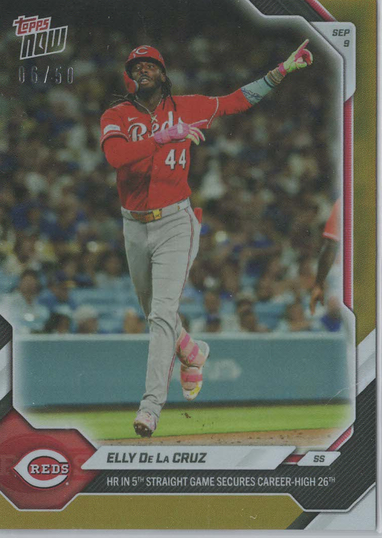 Elly De La Cruz Gold 06/50