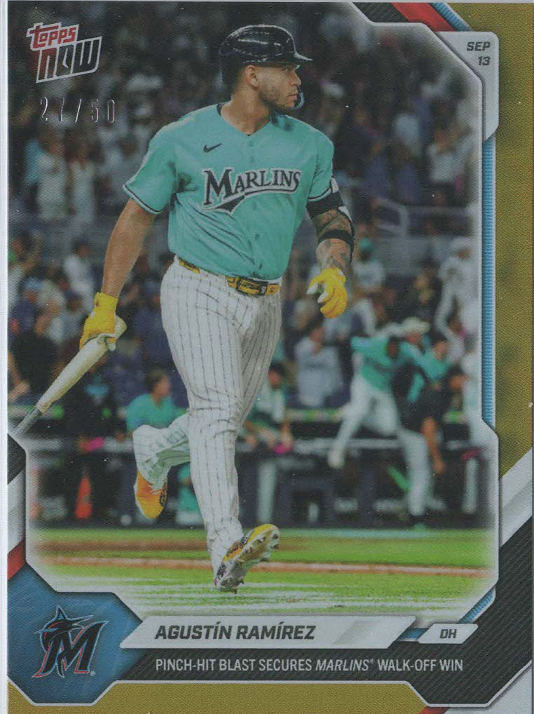 Agustín Ramírez Gold 27/50