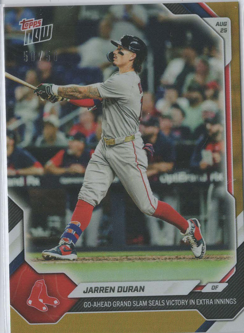 Jarren Duran Gold 50/50