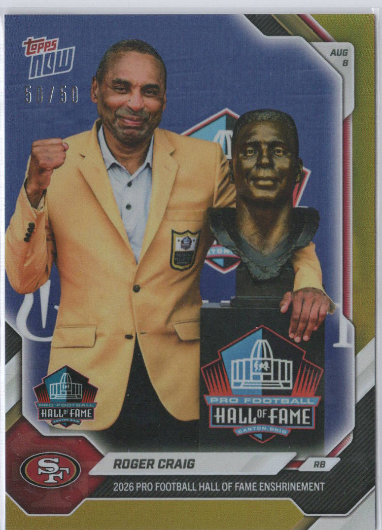 Roger Craig Gold 50/50