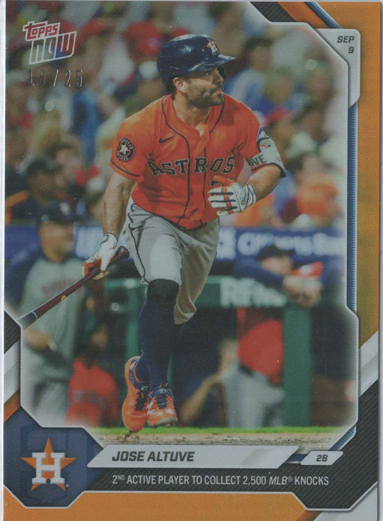 Jose Altuve Orange /25