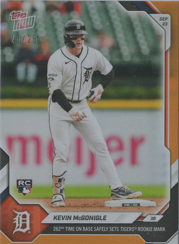 Kevin McGonigle Orange 20/25