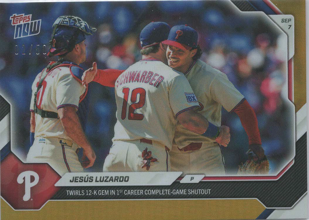 Jesus Luzardo Gold 02/50