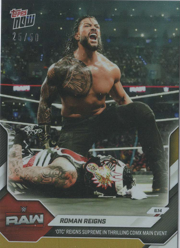 Roman Reigns Gold 25/50