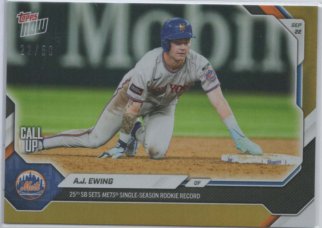 A.J. Ewing Gold /50
