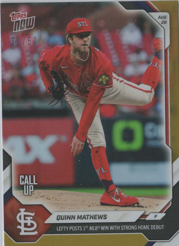 Quinn Mathews Gold 31/50