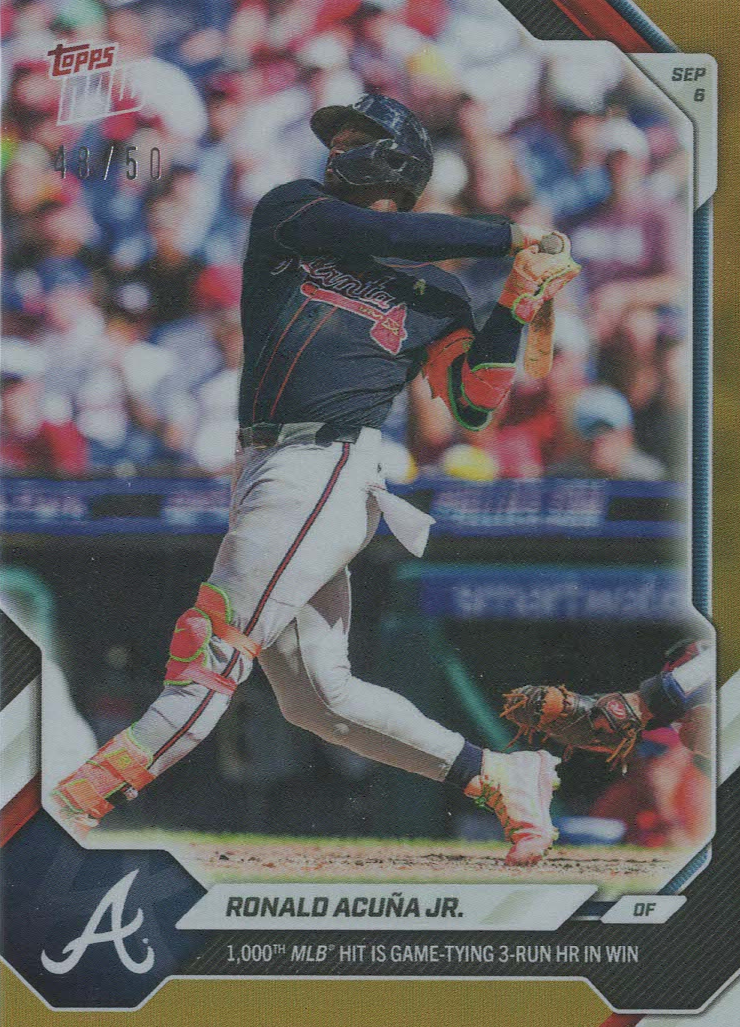Ronald Acuna Jr. Gold 40/50