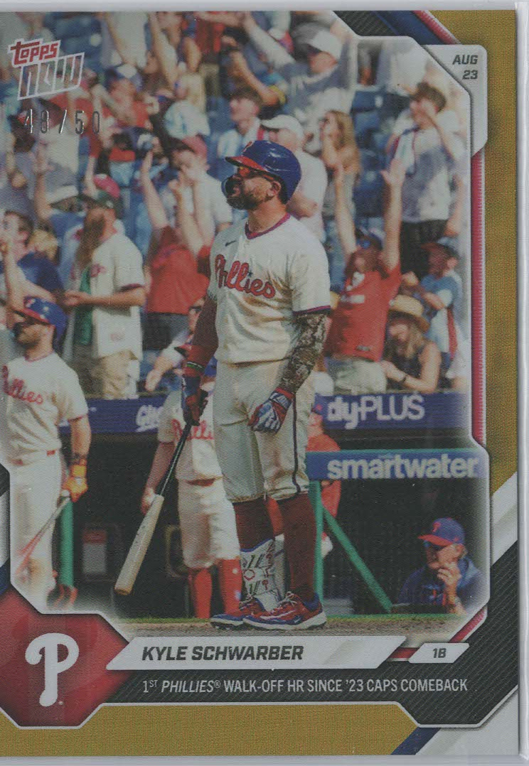 Kyle Schwarber Gold 40/50