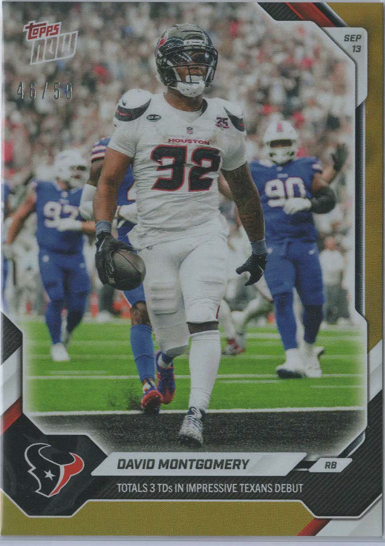 David Montgomery Gold 46/50