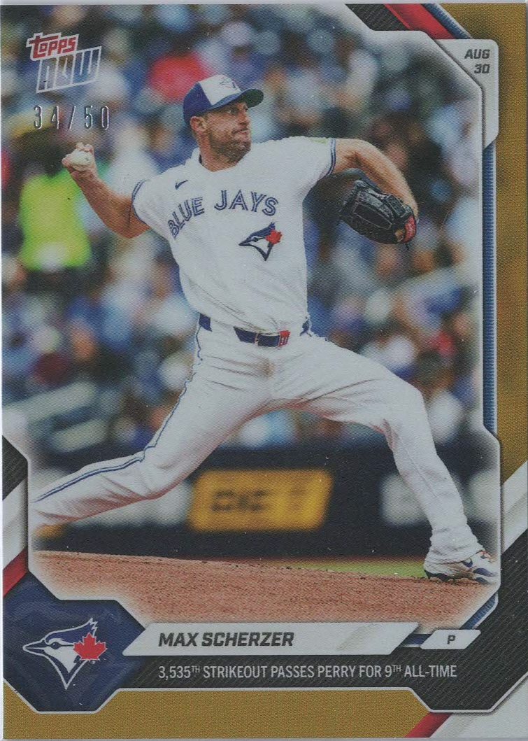 Max Scherzer Gold 34/50